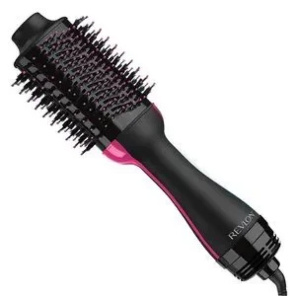 Revlon Black and Pink Hair Dryer Brush